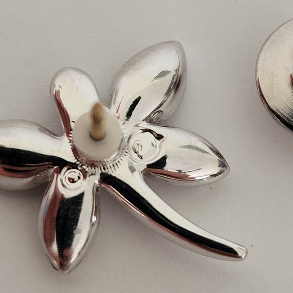 Swarovski Dragonfly Purple Amethyst Iris/Clear Crystal Tie Tac Lapel Pin Brooch - Picture 5 of 7